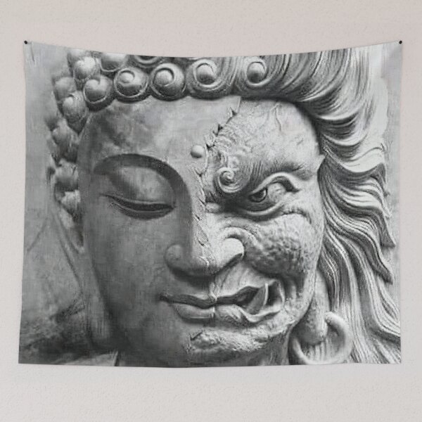 Item preview, Buddha and Demon designed and sold by MorningFive.