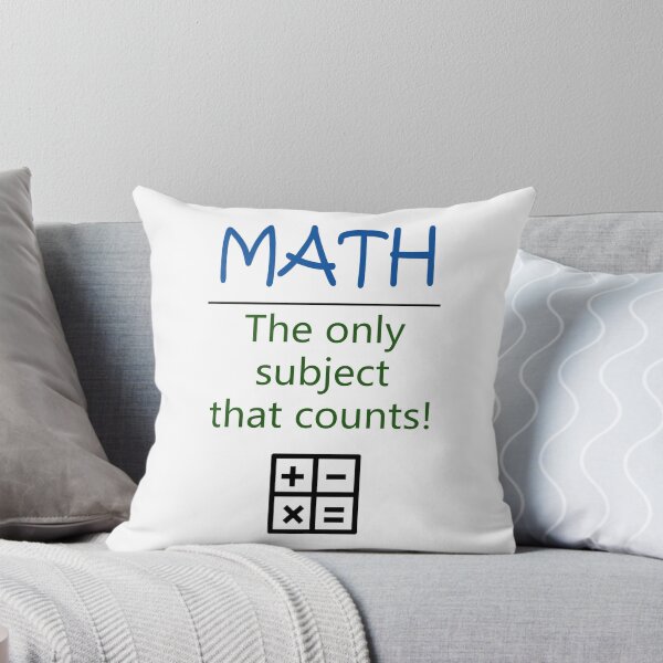 Item preview, Math - The only subject that counts! designed and sold by SnappyBrick.
