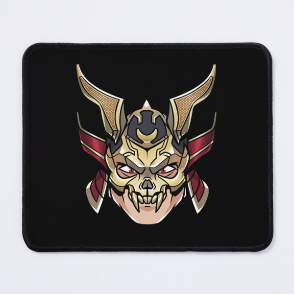 Item preview, Sticker face shao kahn designed and sold by RandyMorales.
