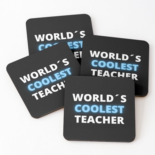 Item preview, Worlds coolest teacher designed and sold by DesignsByMadiha.