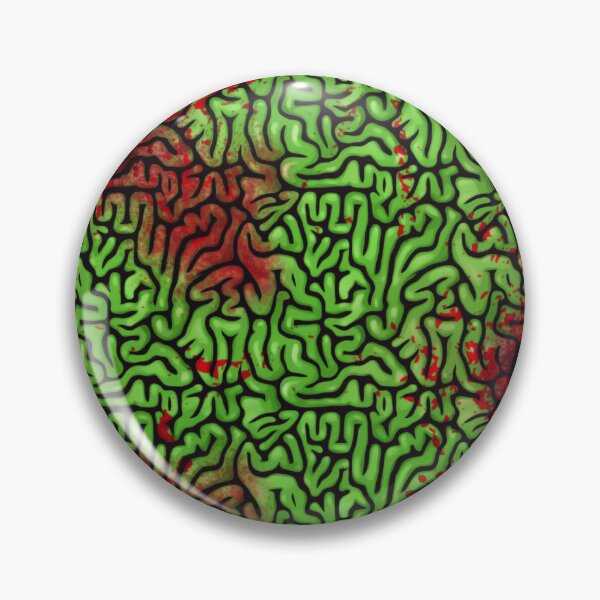 Item preview, Halloween Bloody Green Brains designed and sold by BigTexFunkadelic.