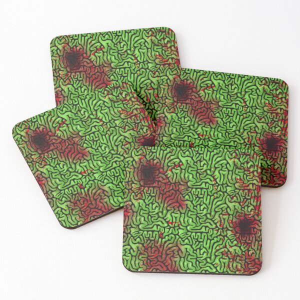 Item preview, Halloween Bloody Green Brains designed and sold by BigTexFunkadelic.