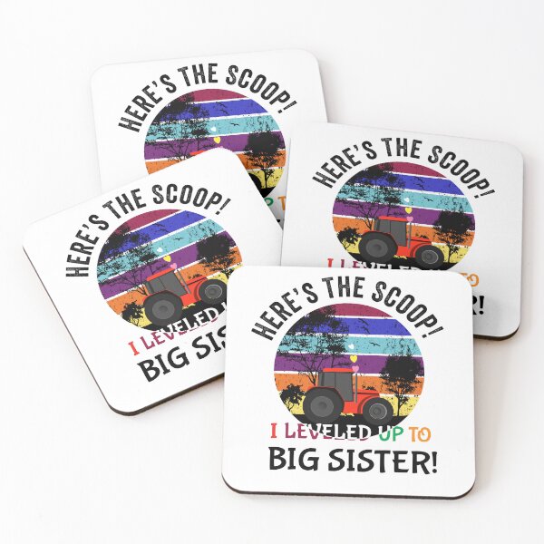 Item preview, Here’s the scoop! I leveled up to big sister! designed and sold by TJHstudio.