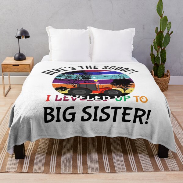 Item preview, Here’s the scoop! I leveled up to big sister! designed and sold by TJHstudio.
