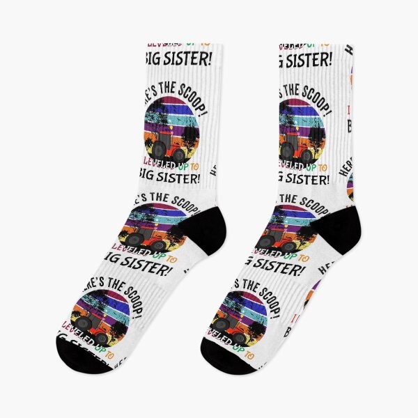 Item preview, Here’s the scoop! I leveled up to big sister! designed and sold by TJHstudio.