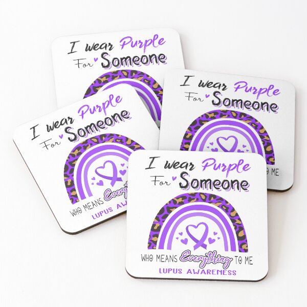 Item preview, Lupus Awareness I Wear Purple for Someone Who Means Everything To Me designed and sold by GennieShop.