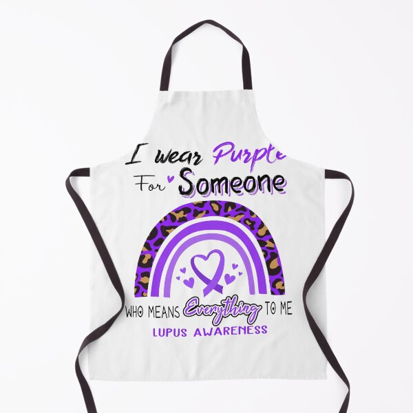 Item preview, Lupus Awareness I Wear Purple for Someone Who Means Everything To Me designed and sold by GennieShop.