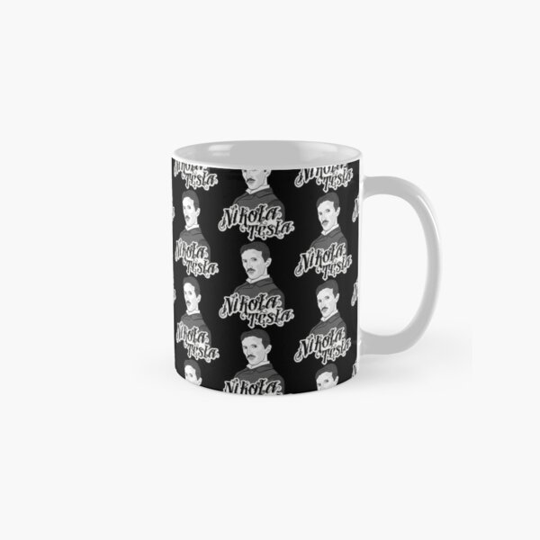 Nikola Tesla - Famous Scientists Series Coffee or Tea Mug, Latte Size –  Neurons Not Included™