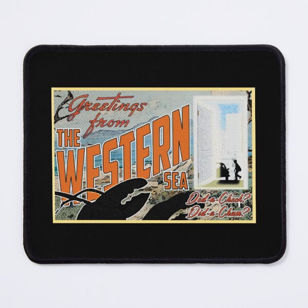 Item preview, Greetings from the Western Sea! Ka 19 Gift Fan designed and sold by RiborgJohnsen.