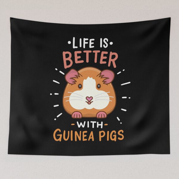 Item preview, Life is better with guinea pigs designed and sold by Nepaz-Designs.