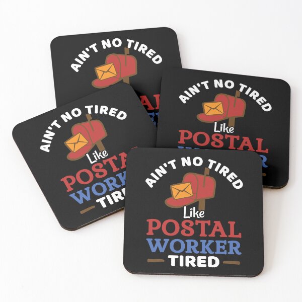 Item preview, Ain't No Tired Like Postal Worker Tired, Postal worker Apparel, Mail Box Shirt, Postman Outfit, Mail Carrier Gift, Post Office Clothes designed and sold by praewapy.