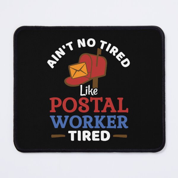 Item preview, Ain't No Tired Like Postal Worker Tired, Postal worker Apparel, Mail Box Shirt, Postman Outfit, Mail Carrier Gift, Post Office Clothes designed and sold by praewapy.