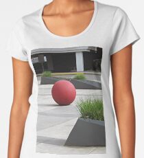 Round and Red Women's Premium T-Shirt