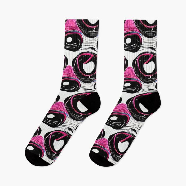 Item preview, Black and Pink Abstract  designed and sold by Ashley Gagnon.