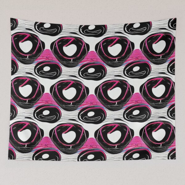 Item preview, Black and Pink Abstract  designed and sold by Ashley Gagnon.