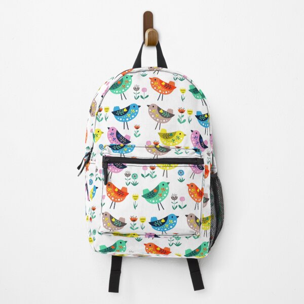 Item preview, Nordic style birds and flowers pattern designed and sold by LaBelleMaison.