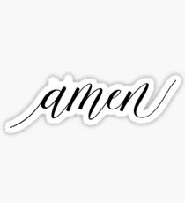 Amen Sticker