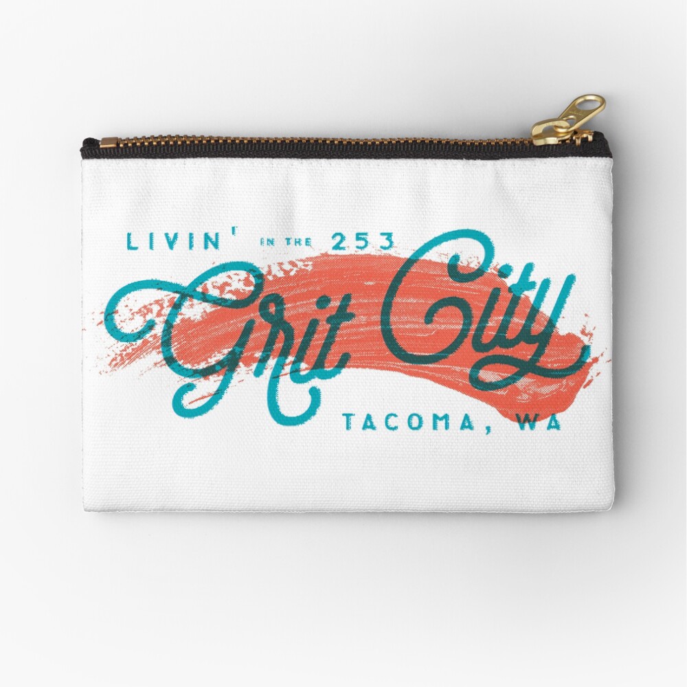 Livin' in the 253 Zipper Pouch