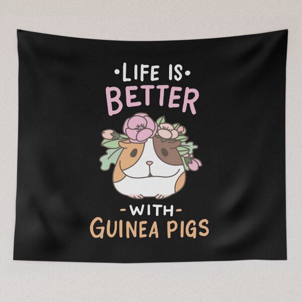 Item preview, Life is better with guinea pigs designed and sold by Nepaz-Designs.