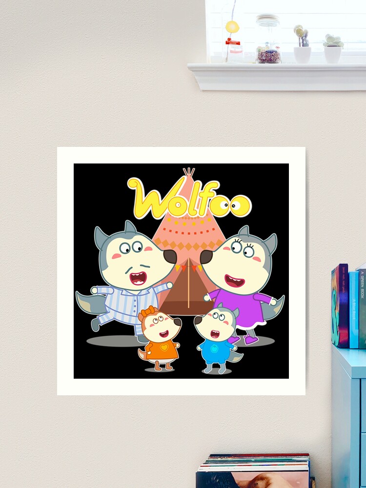 Wolfoo Family Play Tent Poster for Sale by HajimeKambe