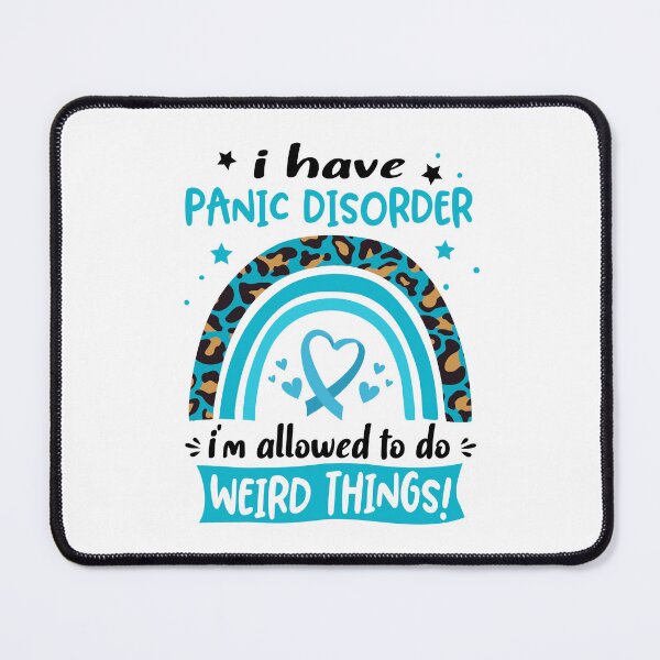 Item preview, Panic Disorder Awareness - I have Panic Disorder i am allowed to do Weird Things! designed and sold by KirstybShop.
