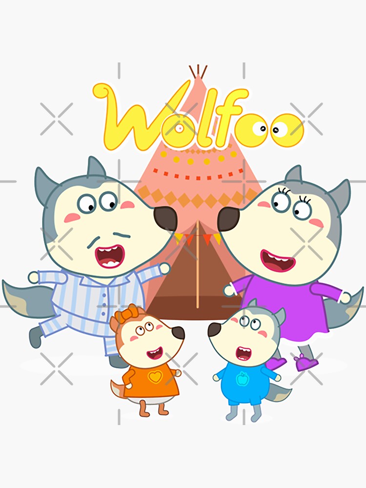 Wolfoo Family Play Tent Poster for Sale by HajimeKambe