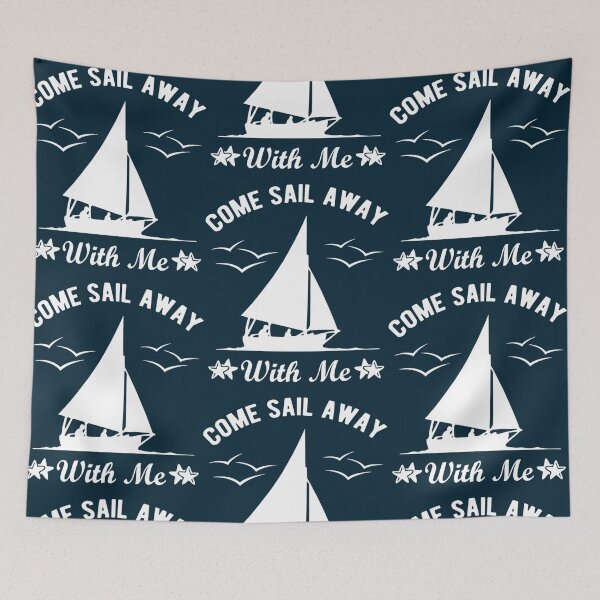Item preview, Come sail away with me sailboat sailing   designed and sold by Marmaroph.