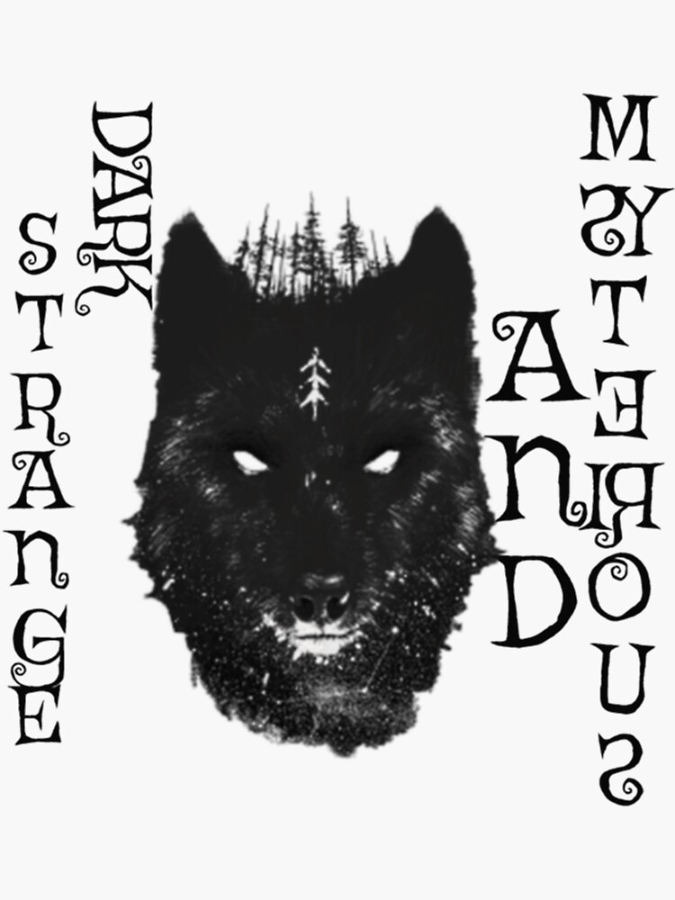 strange-dark-and-mysterious-sticker-for-sale-by-emberraney-redbubble