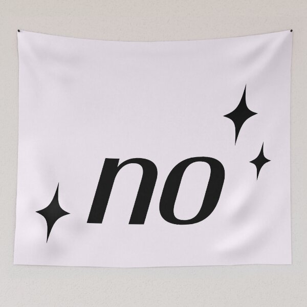 Item preview, ★No★ Word/Letter designed and sold by Gizerp.