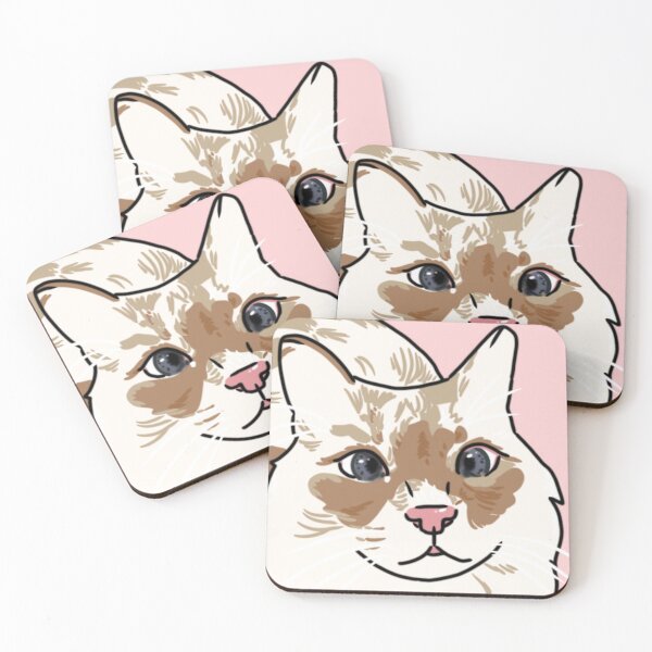 Item preview, Lorcan the Cross-Eyed Kitty designed and sold by SakuraMoArt.