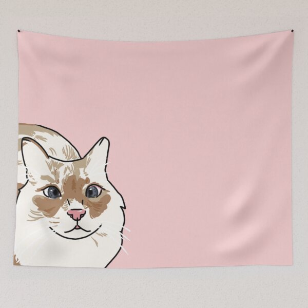 Item preview, Lorcan the Cross-Eyed Kitty designed and sold by SakuraMoArt.