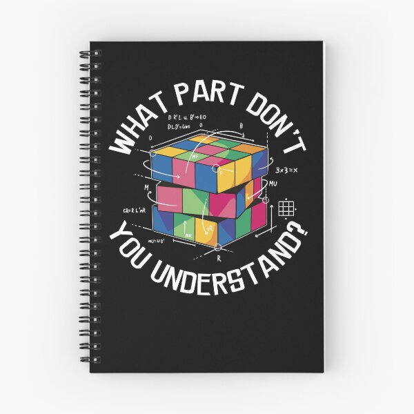 Item preview, What Part Don't You Understand Cuber Equation Speed Cubing Gear designed and sold by DynamicDesign.