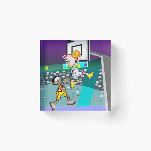Item preview, Basketball player scoring a new goal designed and sold by DibuHumor.