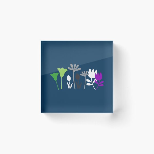 Item preview, Standing Flower Patch Aro Ace. Aroace Pride   designed and sold by SergeBo.