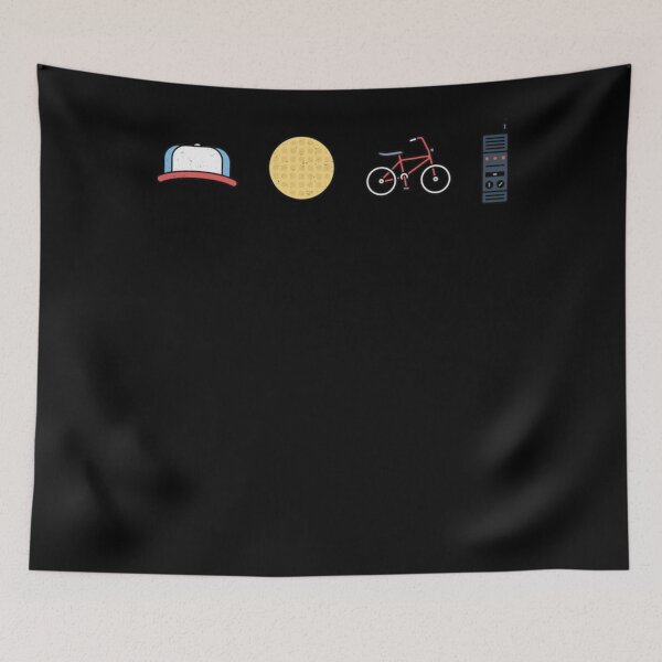Item preview, StrángerThíngss Icons Dustin Eggos Bikes Walkie Talkies  designed and sold by EMBERRANEY.