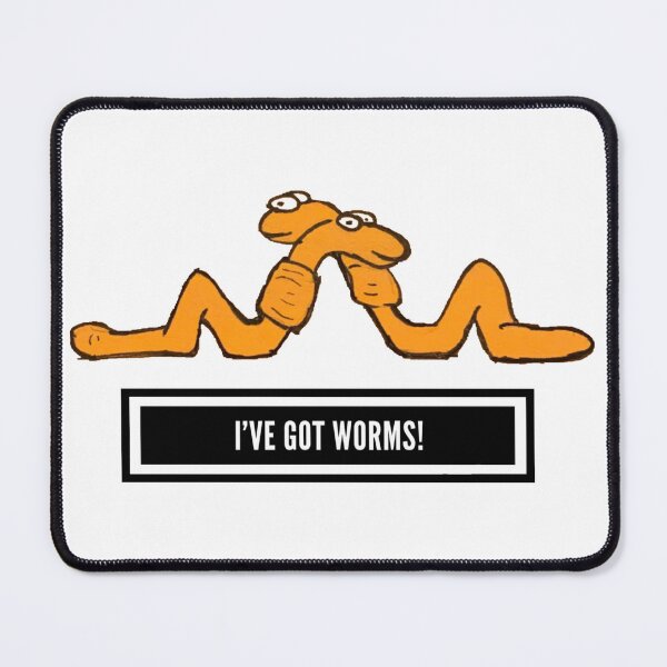 Item preview, I've Got Worms! designed and sold by homesteadswag.