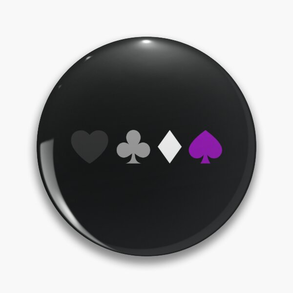 Item preview, Heart. Club. Diamond. Spade. Asexual Pride   designed and sold by SergeBo.