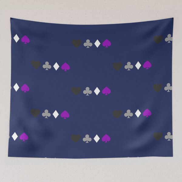 Item preview, Heart. Club. Diamond. Spade. Asexual Pride   designed and sold by SergeBo.