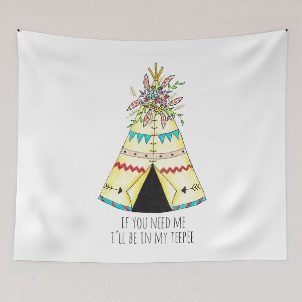 Item preview, Boho Teepee designed and sold by ArtbyAdriane.