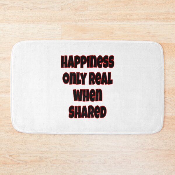Item preview, happiness only real when shared designed and sold by Prapan.
