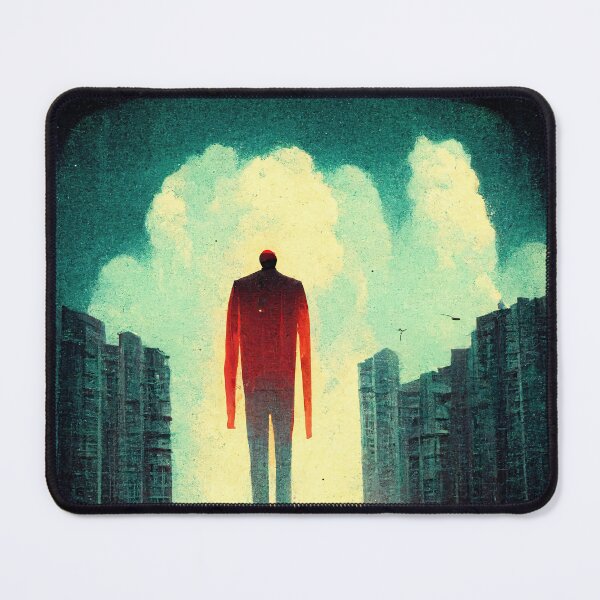 Item preview, The Towering Man designed and sold by NeuroChroma.