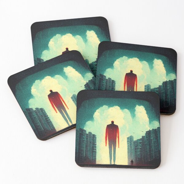 Item preview, The Towering Man designed and sold by NeuroChroma.