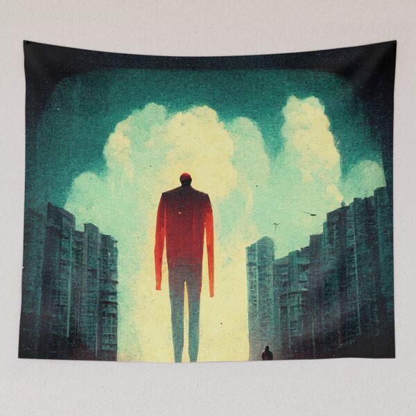 Item preview, The Towering Man designed and sold by NeuroChroma.