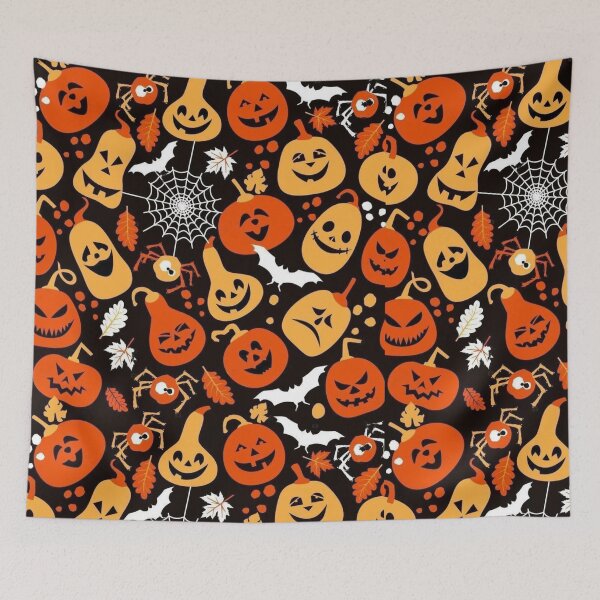 Item preview, Halloween Scary Evil Pumpkin Funny Pumpkin Head designed and sold by ketkidesign.