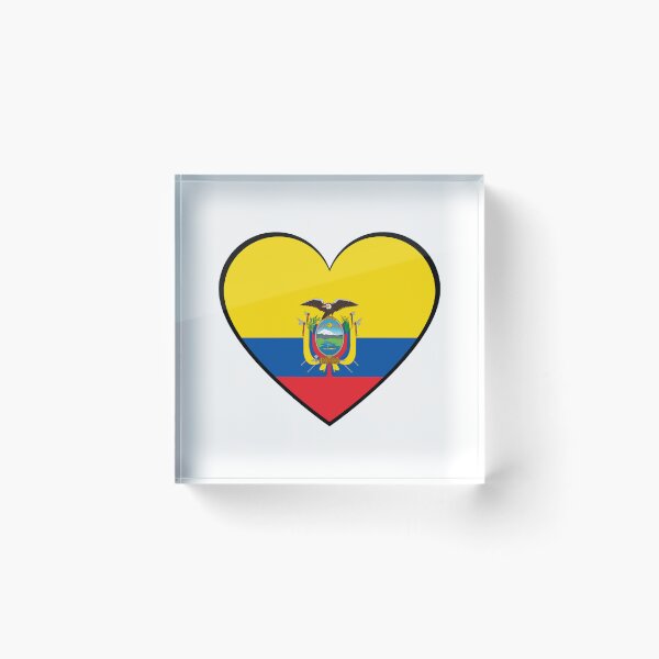 Item preview, ECUADORS FLAG (Ecuador National Flag) designed and sold by USEFULART-Shop.