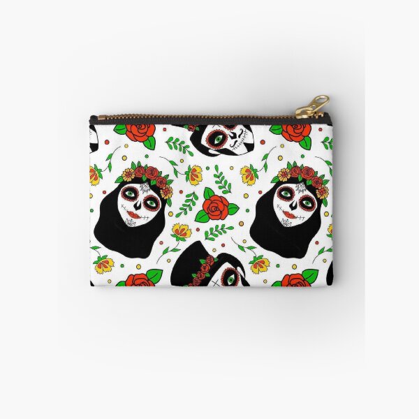 Item preview, Dia de los muertos, Day of the dead mexican seamless pattern in doodle style. designed and sold by ketkidesign.