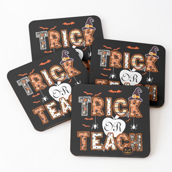 Item preview, Groovy TRICK OT TEACH Retro Vintage Halloween Teacher Life designed and sold by Kharlamovaarina.