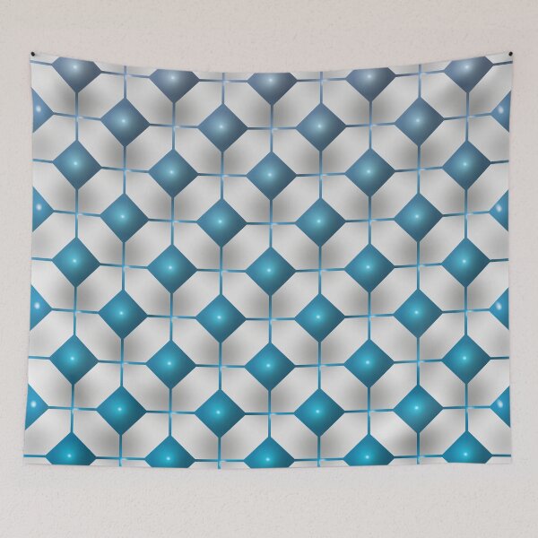 Item preview, No. 79 The Bright Blue Net designed and sold by MiniFlakey.
