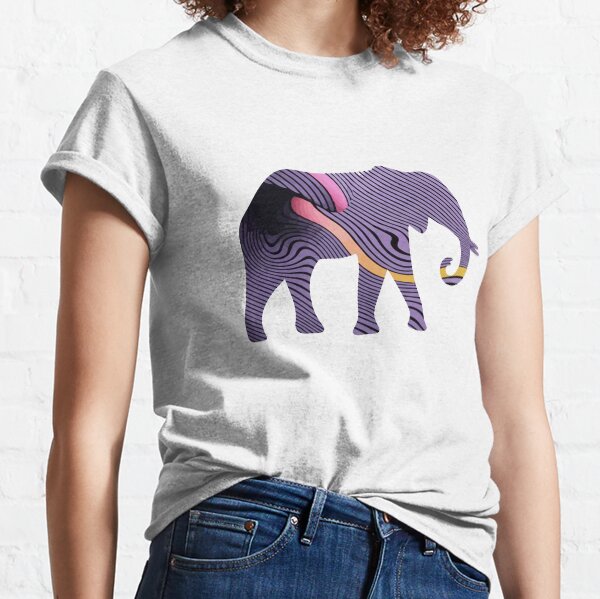 elefante impala Camiseta clásica
