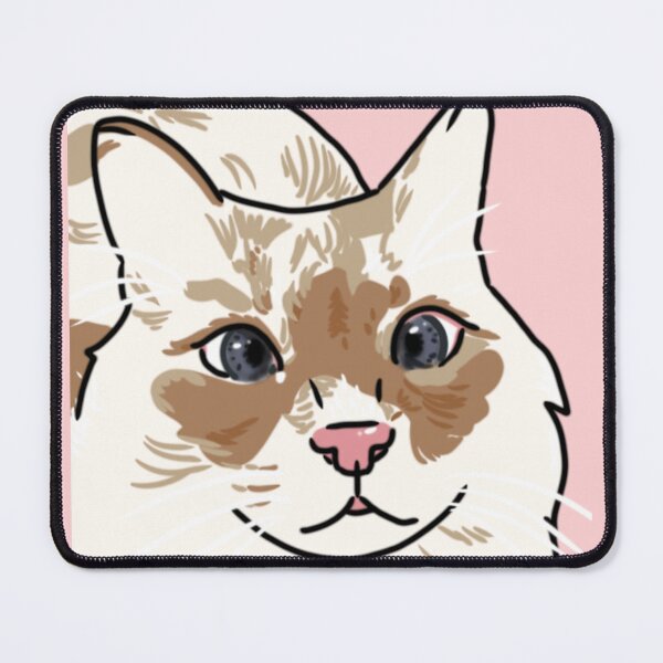 Item preview, Lorcan the Cross-Eyed Kitty designed and sold by SakuraMoArt.